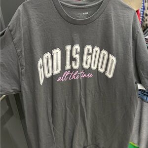 Fashion Nova Charcoal Crew Neck Tee